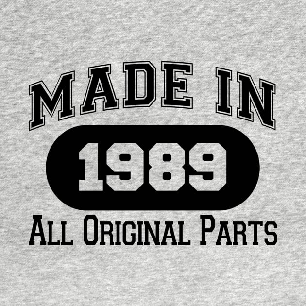 MADE IN 1989 ALL ORIGINAL PARTS by BTTEES